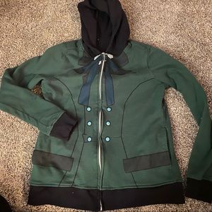 Black butler reversible jacket